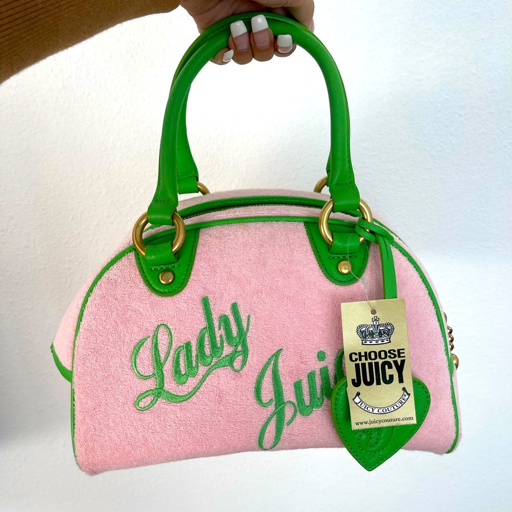 NWT Authentic Juicy Couture Bowling Bag